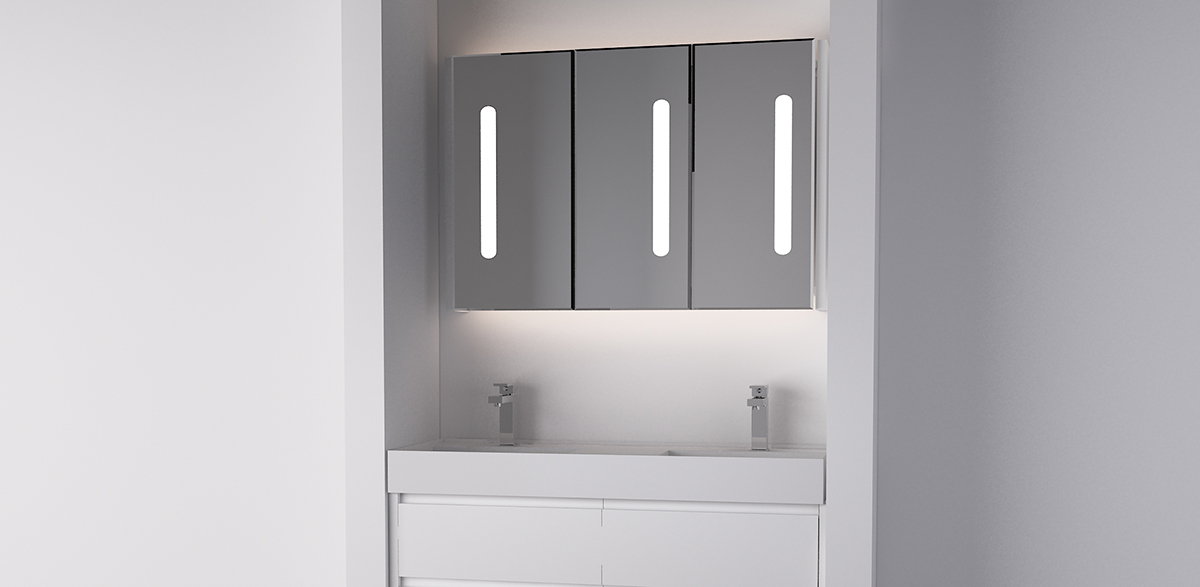 High Gloss Bathroom Vanity