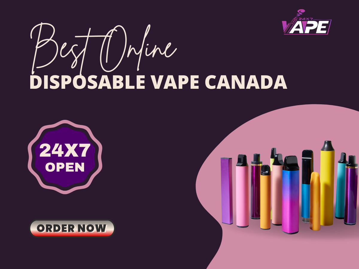 Find Your Favorite Disposable Vape Nearby in Canada | 24x7 Vapes