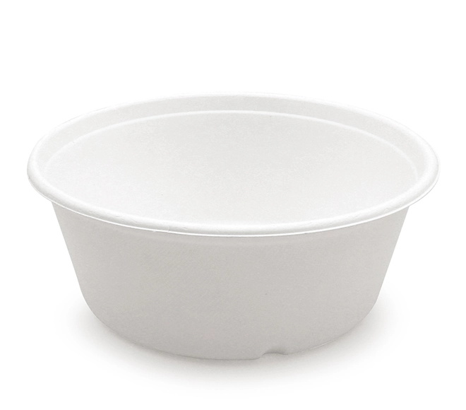 1500 ml Durable Biodegradable Organic Takeaway Freezer Safe Natural Fiber Extra Large Round Soup Bowl