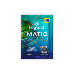 Matic Liquid Detergent Front Load 50ml - Higard