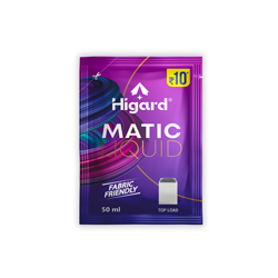 Matic Liquid Detergent Top Load 50ml - Higard