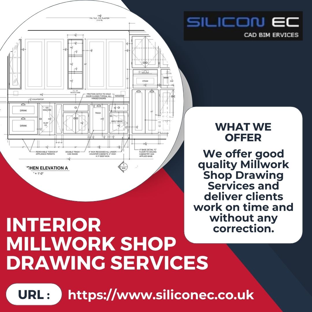 Interior Millwork Shop Drawing Outsourcing Services 