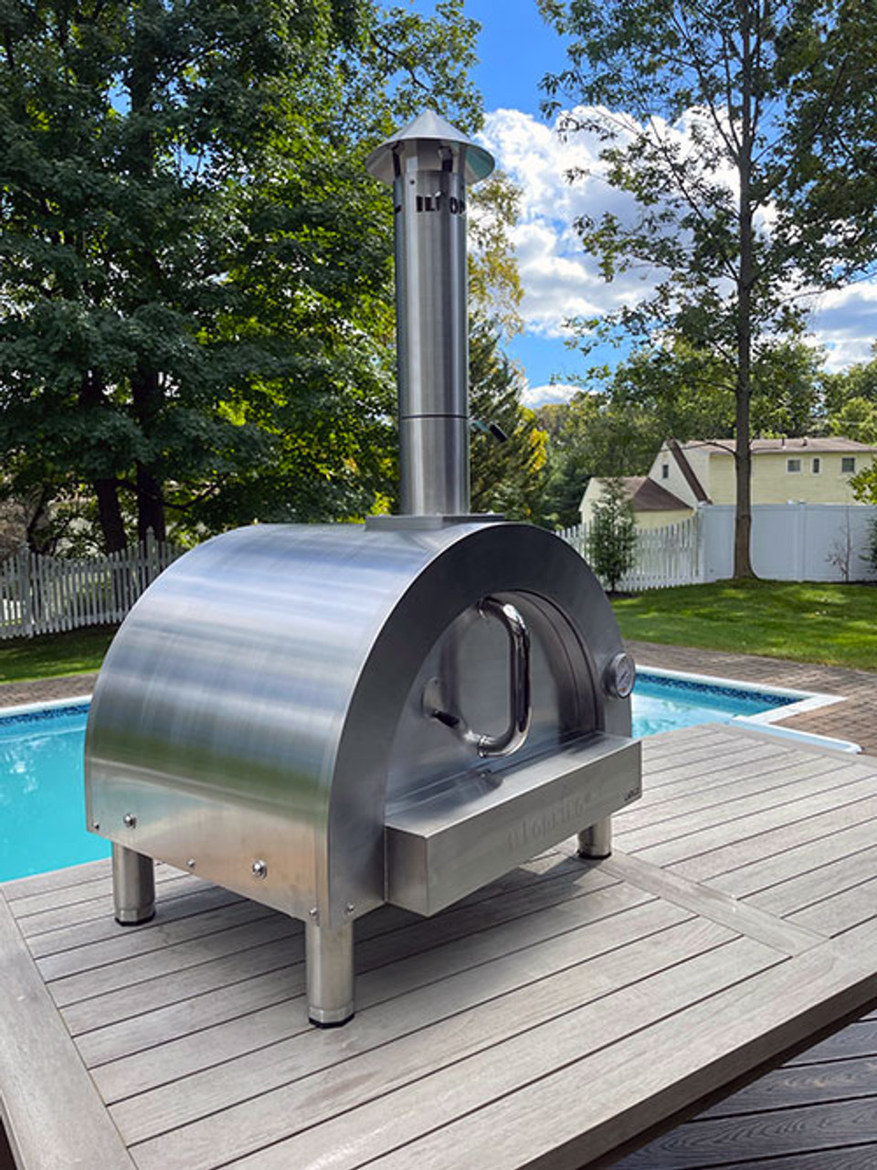 ilFornino® Largo Stainless Steel Outdoor Pizza Oven