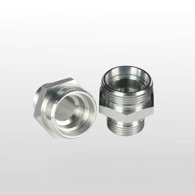  Stainless steel metric BSP thread captive seal Hydraulic fittings