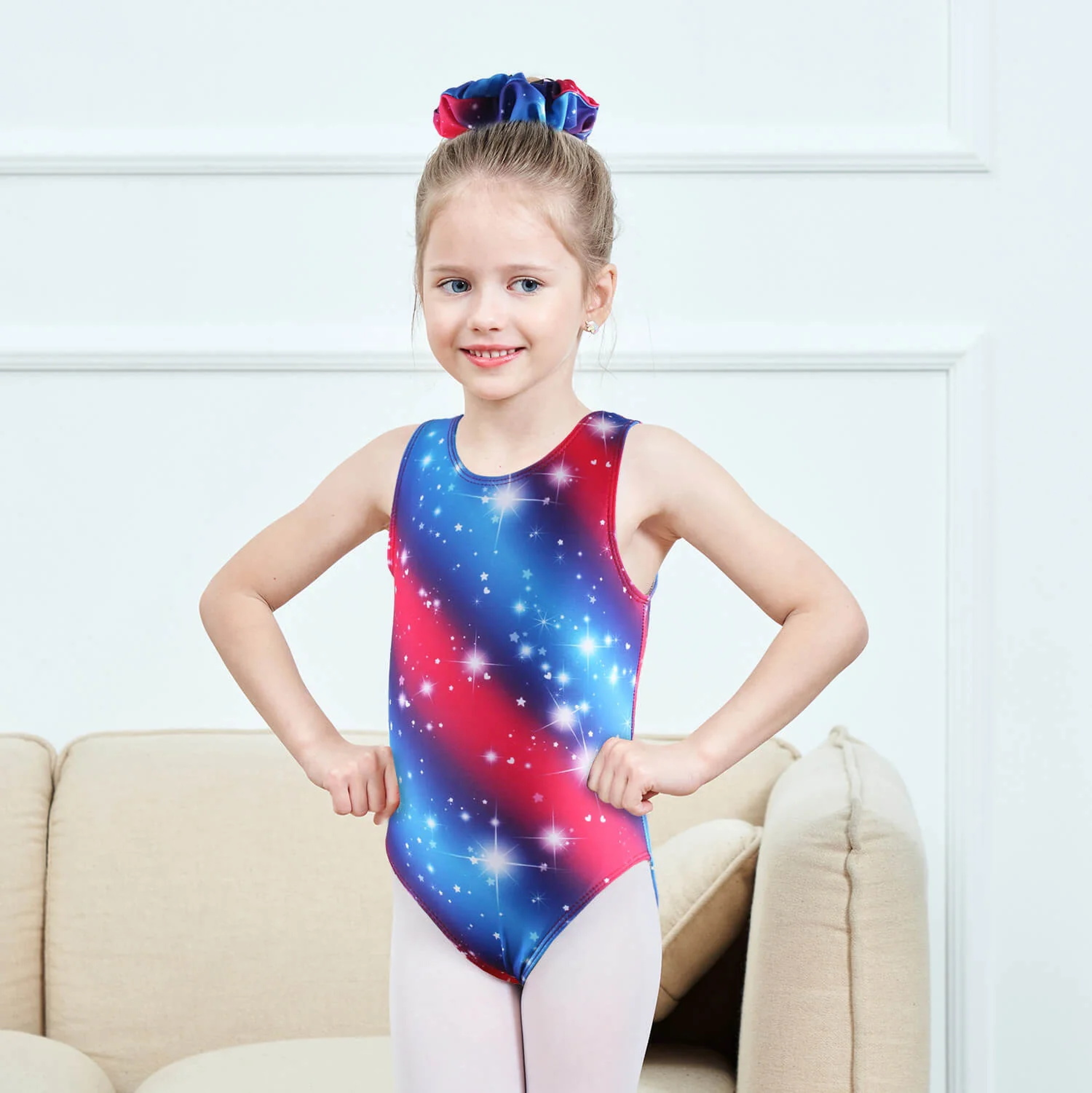 4TH OF JULY GYMNASTICS LEOTARDS