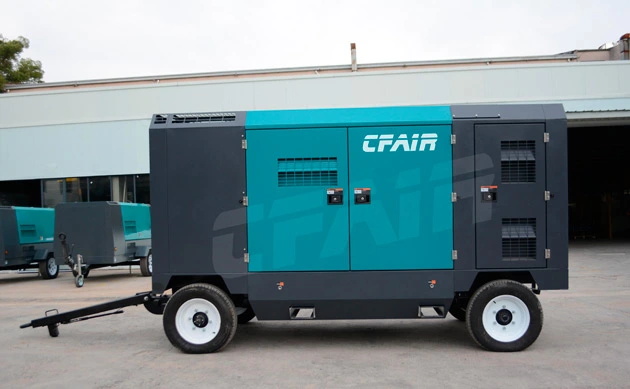 CF850MF-22 CFAIR 850CFM 22 Bar Mobile Compressor for Drilling