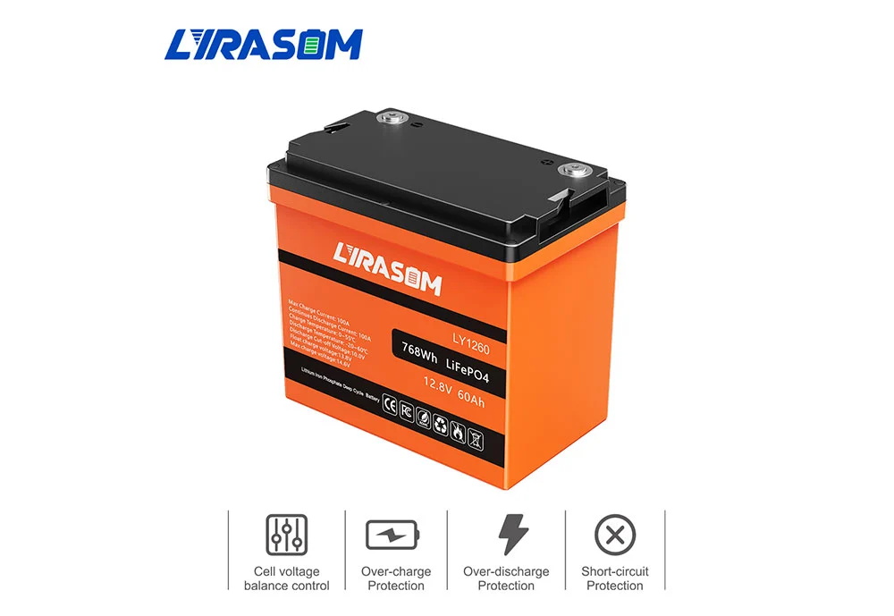 12V 60AH LIFEPO4 BATTERY