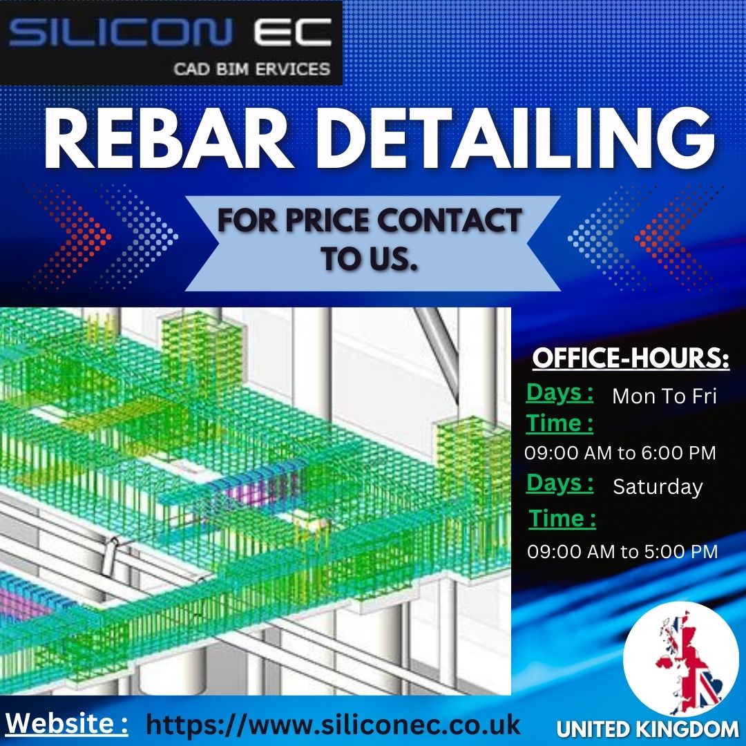 Rebar Detailing CAD Drawing Services 