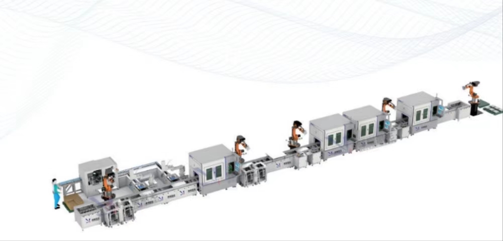 module pack automatic assembly line 