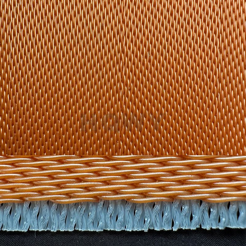 Yellow Polyester Desulfurization Filter Screen Mesh Belt