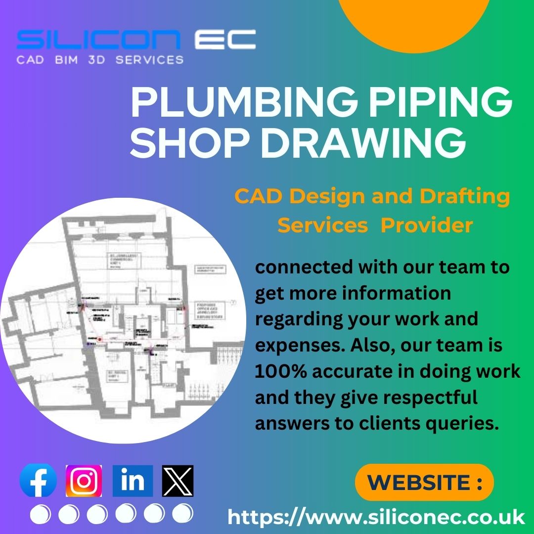 Plumbing Piping Shop Drawing Consultancy Services