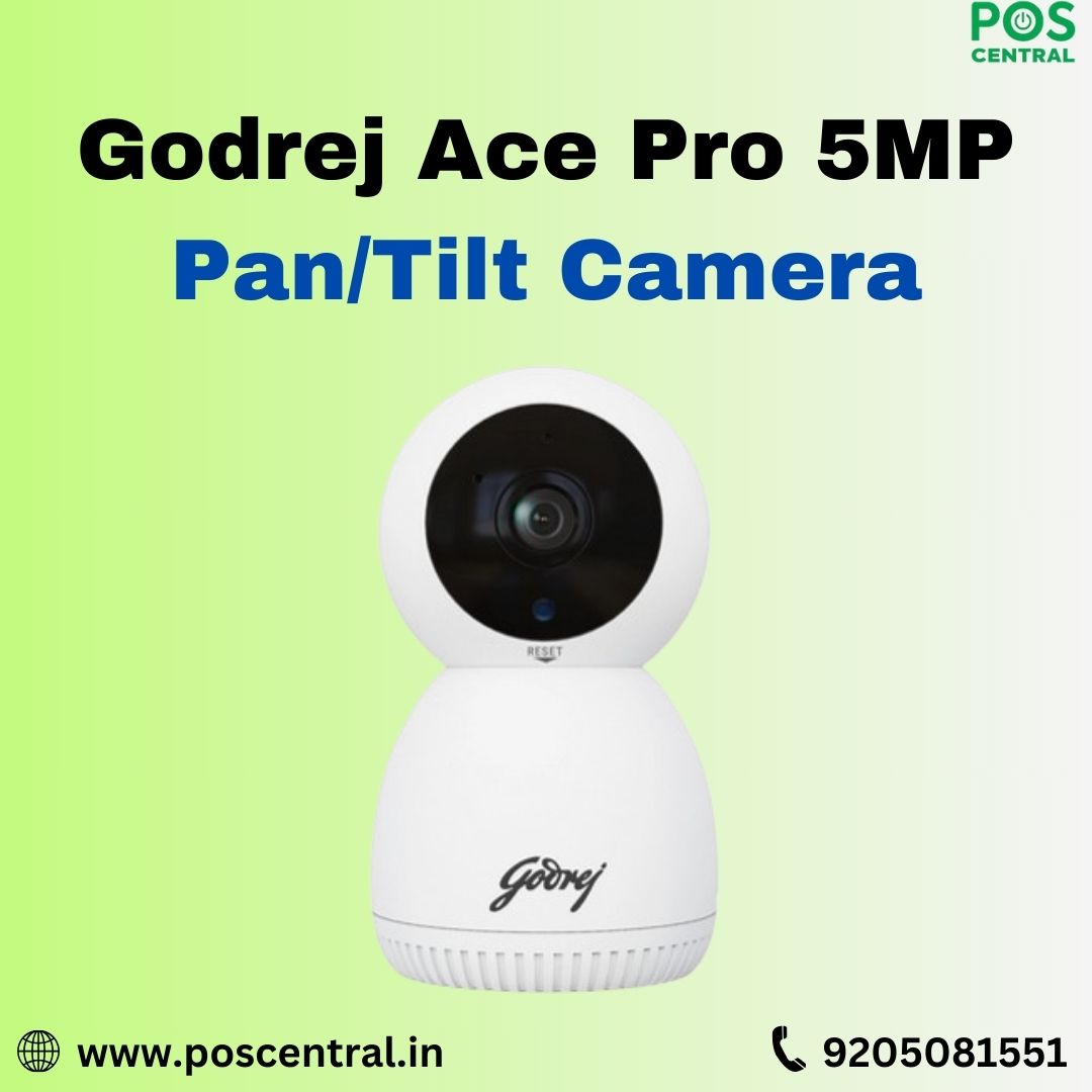 Buy Godrej Ace Pro 5MP Pan/Tilt Camera: Superior Surveillance with High Definition Clarity