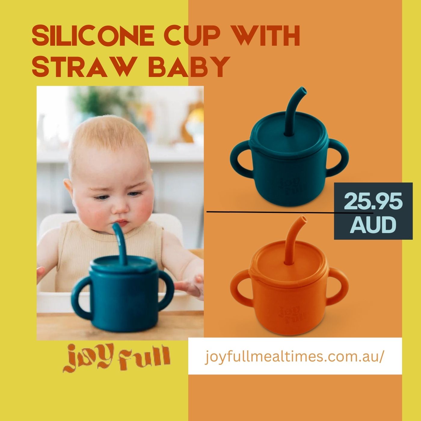  Sippin’ Silicone Cup With Straw