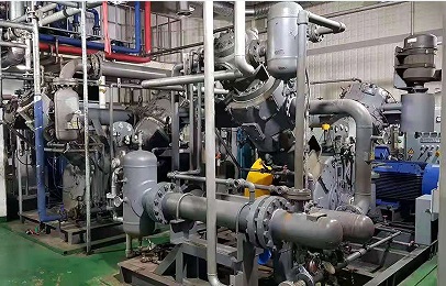 HIGH PRESSURE OIL FREE SCREW AIR COMPRESSOR