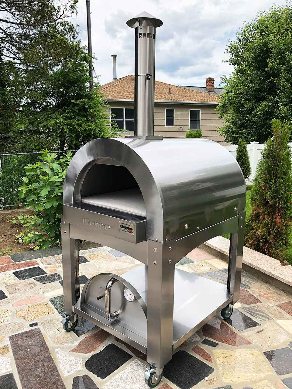 F- Series Mini - Commercial Wood Fired Pizza Oven | ilFornino