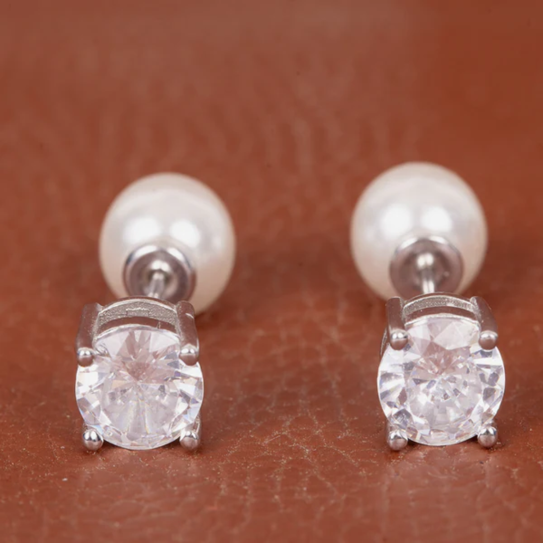 Buy Diamond Stud Earrings Online | Silverare