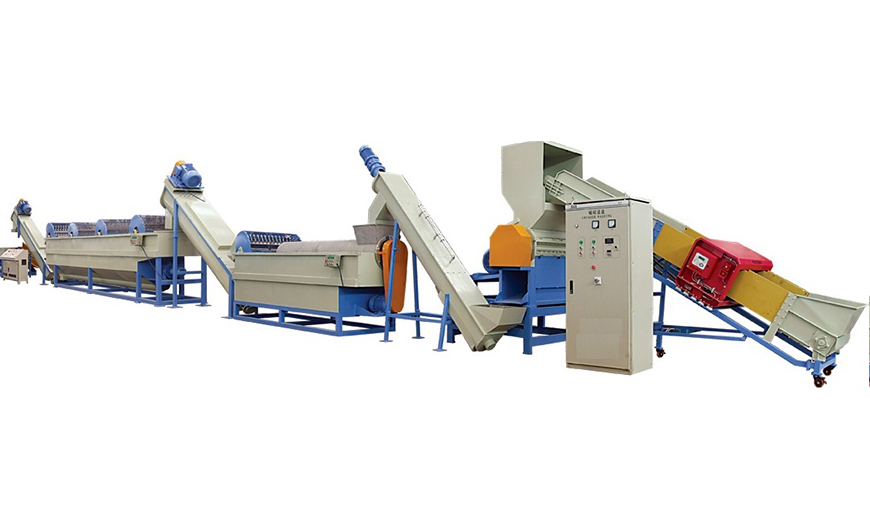 Household waste plastic film cleaning equipment