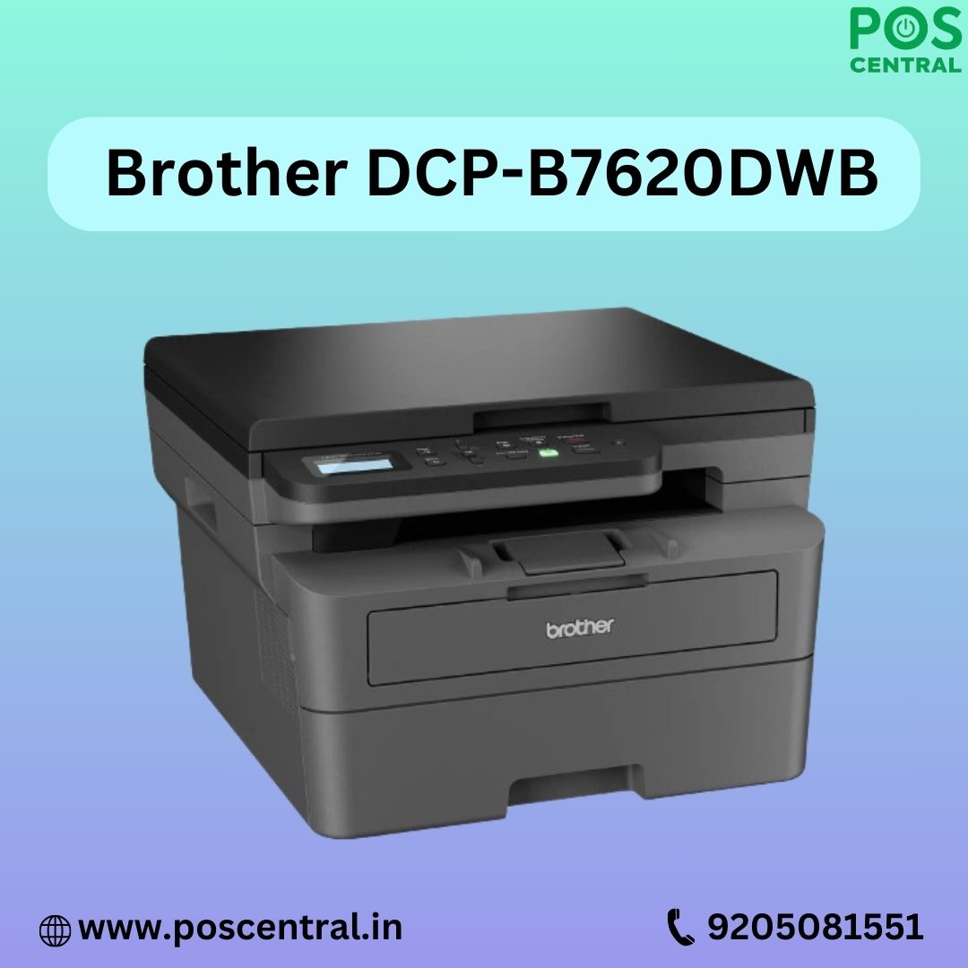 Get the Brother DCP-B7620DWB: Multifunction Laser Printer with WiFi & Duplex!