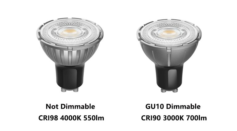 Differences Between Dimmable and Non-Dimmable GU10 LED Bulbs