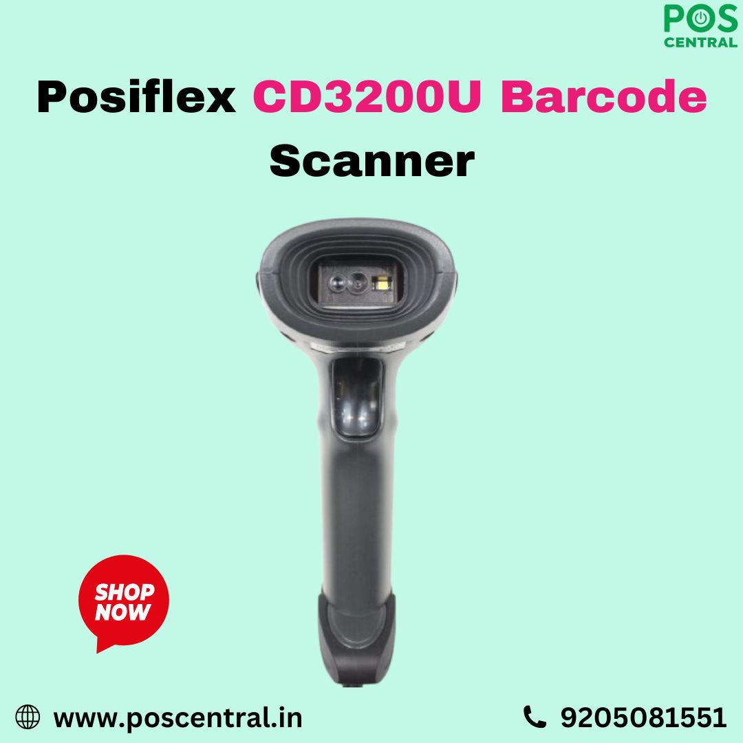 Upgrade to Posiflex Barcode Scanner - Streamline Your Checkout Process