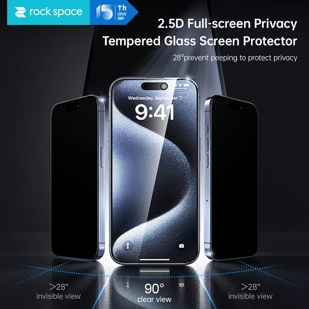 2.5D Full-screen Privacy Tempered Glass Screen Protector