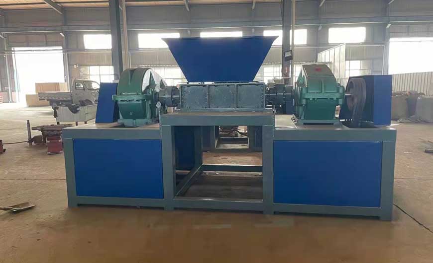 Double Shaft Plastic Waste Shredder