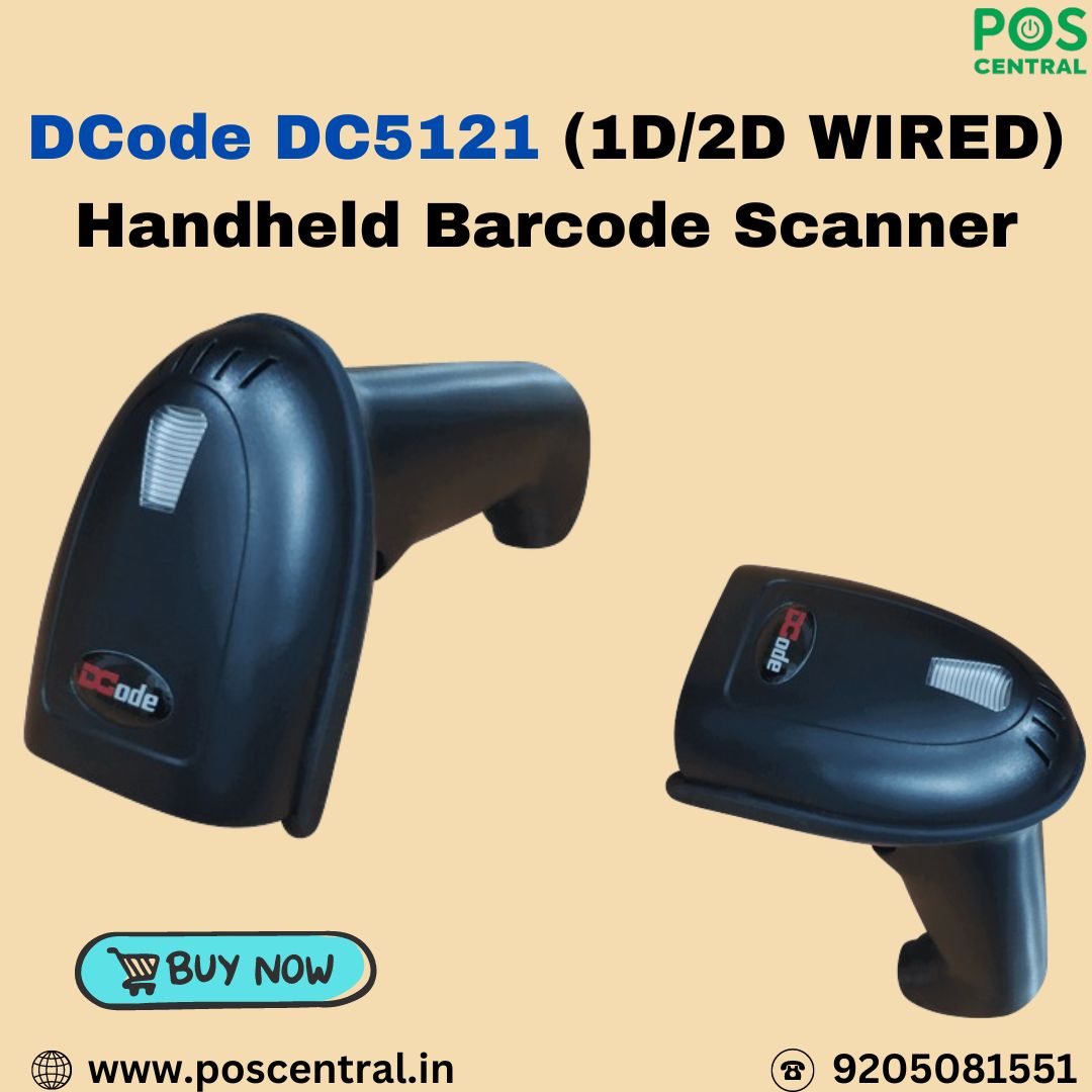 Efficiently Manage Inventory with the DCode DC5121 Handheld Barcode Scanner