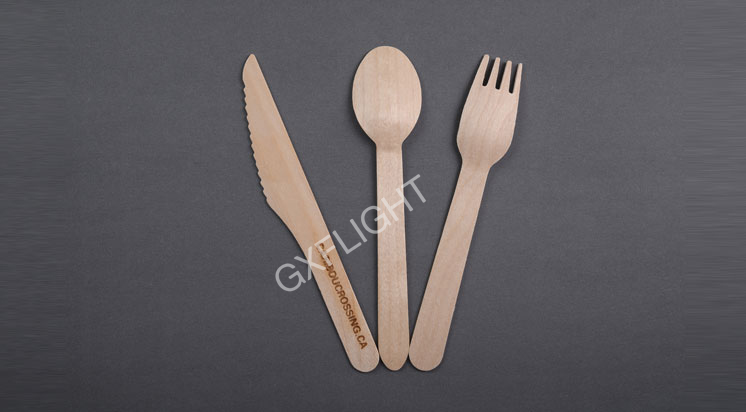 Biodegradable Disposable Wooden Cutlery Sets