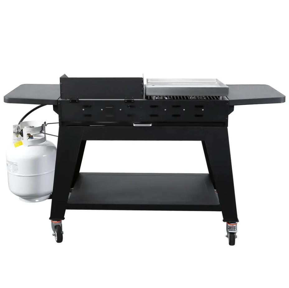 2 Ways 4 Burner EG Series Outdoor Griddle Station