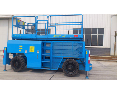 Diesel Engine Self Propelled Scissor Lift