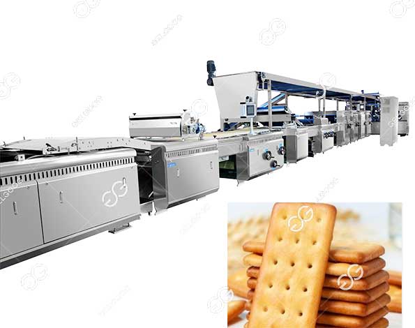 Automatic Saltine Cracker Processing Line Multi-flavor