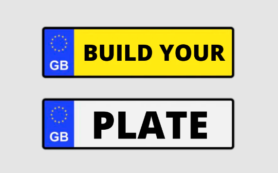 Make Number Plates Online | Easy Number Plate Builder