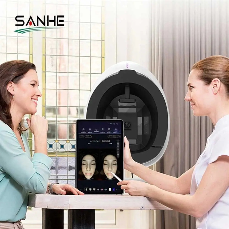 3D Facial Skin Analyzer Machine