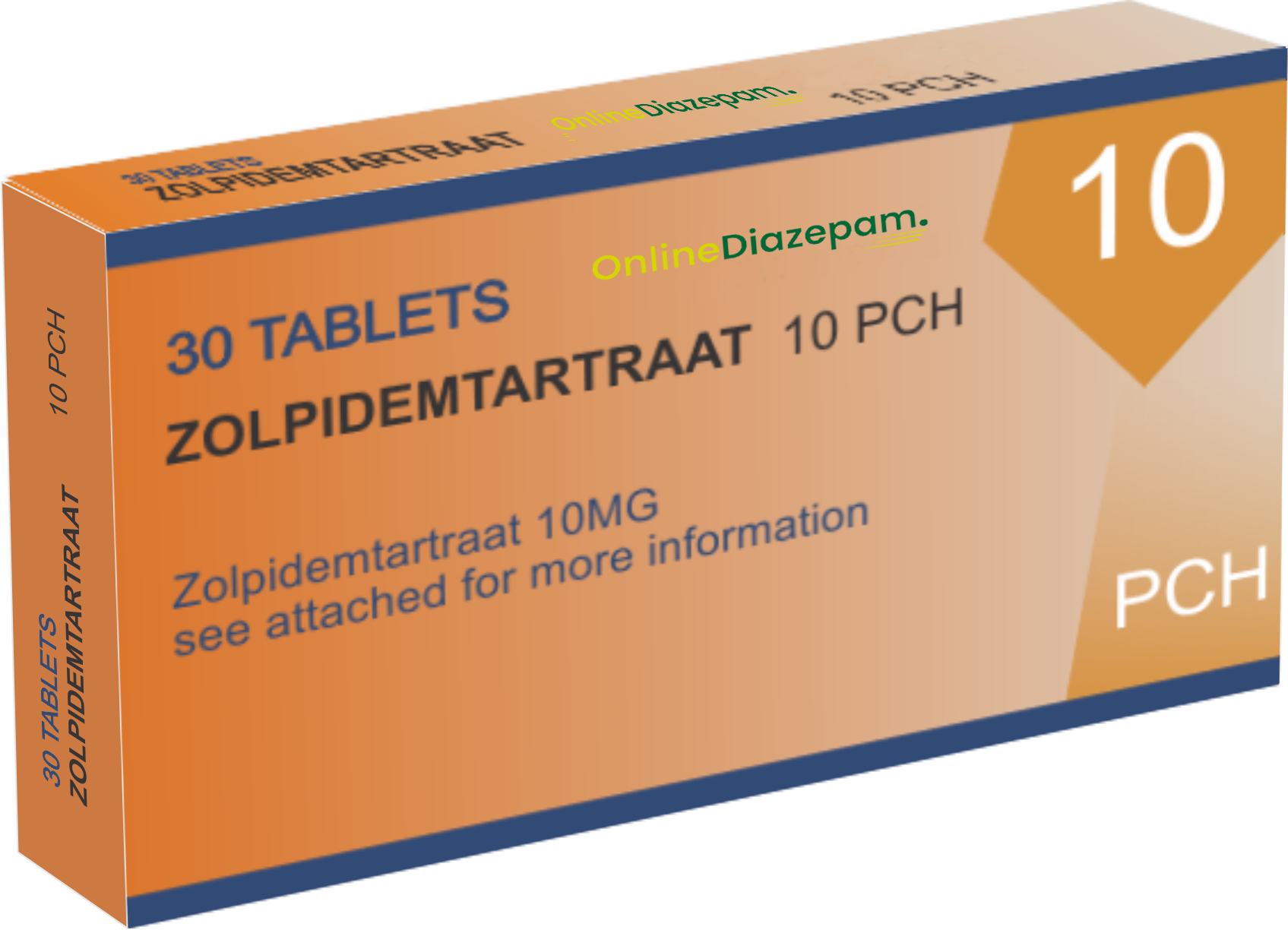 Zolpidemtartraat Sandoz 10MG (30 Tablets)