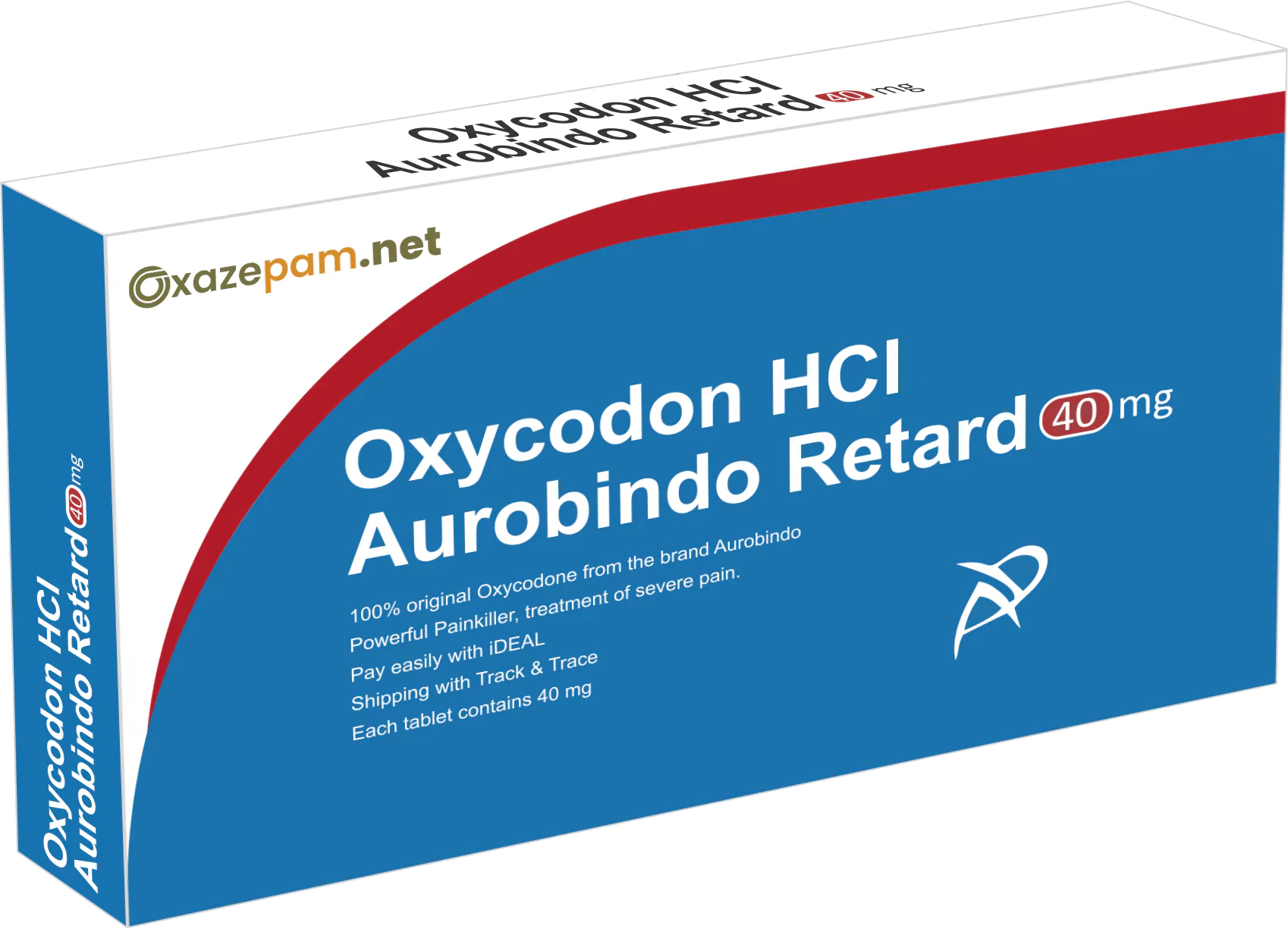 Oxycodon HCl 40 MG (1 tablette)