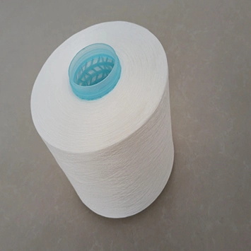 Virgin Fiber-Made White Polyester Thread