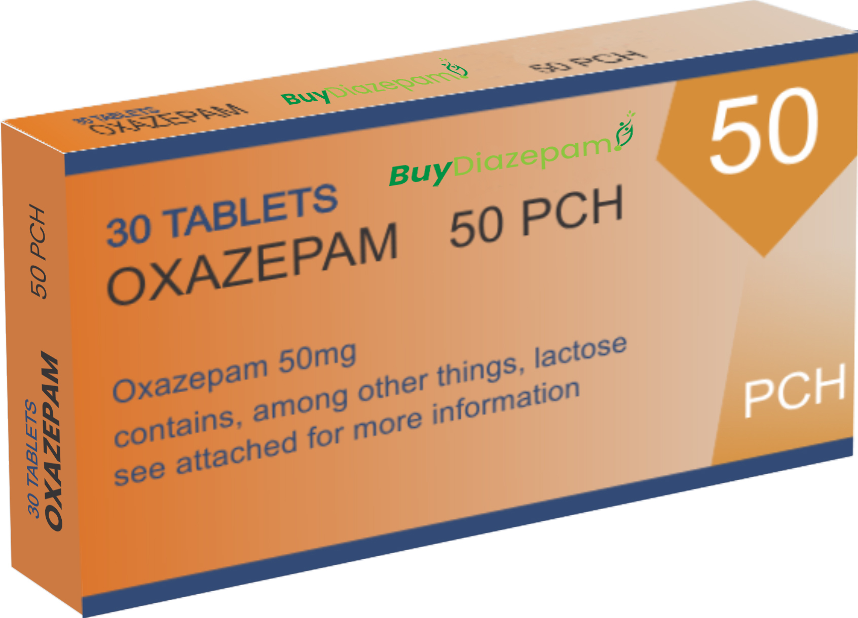 Oxazepam 50 mg 30 Tablets