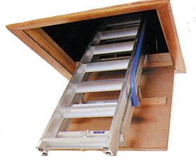 Aluminuim loft ladders