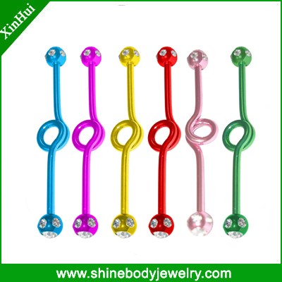 body piercing barbell jewelry