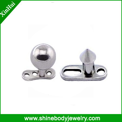 Micro Dermal Anchors, dermis piercing jewelry