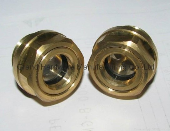 Brass Oil Sight Glass