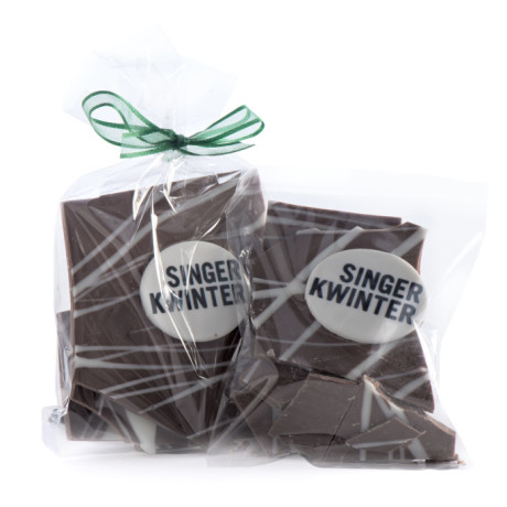 Chocolate Bark with Printed Image
