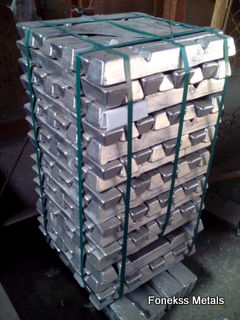 Aluminium ingots