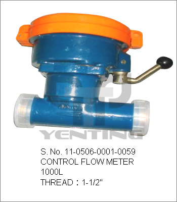 CONTROL FLOW METER