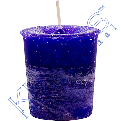 Product code: 81551 - Chakra Votive candle Third Eye-Cobalt (box of 18)