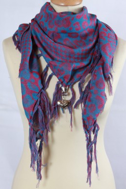 Foulard d'Automne Fuschia