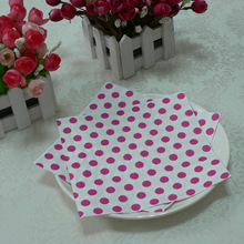 Polka Dot Paper Napkin