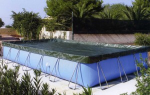 Above ground pool covers