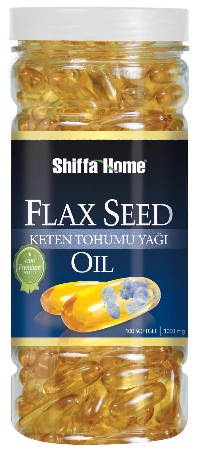 Flax Seed Oil Softgel 