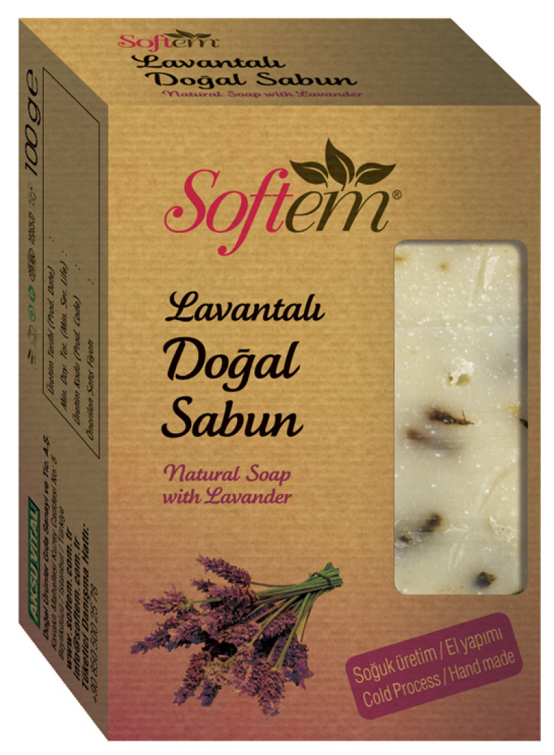 Natural Herbal Soap with Lavender Oil